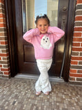 Girly Ghost Sweater: Pink