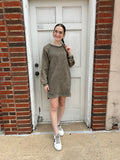 On the Run Dress: Mineral Olive