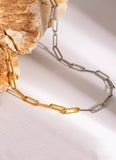 Excellent Taste Necklace: Silver/Gold