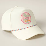 Tequila Lime and Sunshine Trucker Hat: Pink