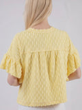 Spring Fever Top: Yellow