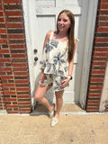 Coastal Couture Top: Cream/Navy