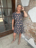 Southern Belle Blues Dress: Denim