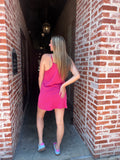 CloudSoft Pima Sport Dress: Plum Pink