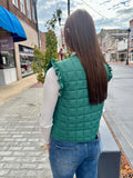 Tying it Together Vest: Hunter Green