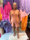 Daily Impulse Romper: Baked Clay