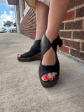 Let’s Talk About It Wedges: Black