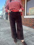 Town & Country Corduroy Pants: Chocolate