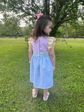 "Jesus Loves Me " Dress: Pastel Mix