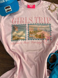 Girls Trip Oversized Tee: Pink