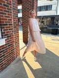 Romantic Rebel Dress: Champagne
