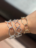 Chain Cuffs: Gold & Silver