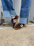 Heads Up Sneakers: Chocolate