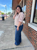 Lace & Love Top: Mauve