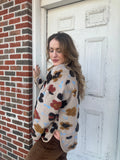 Flower Hour Jacket: Taupe Mix