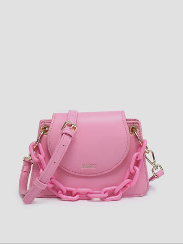 Vegas Satchel Bag: Pink