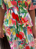 Bold Blooms Dress: Multi