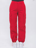 Cargo Pants: Red