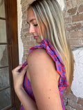 Violet Hour Dress: Red Mix