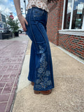Wildflower West Denim: Dark Wash
