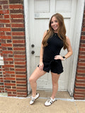 On the Move Active Dress: Black