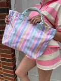 Beach Bougie Tote Bag: Multi