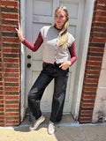 Now or Never Cardigan Top: Taupe