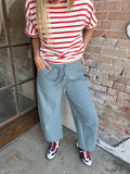 Easy Living Pants: Slate Blue