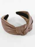 Leather Knotted Headbands