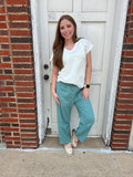 Southern Accent Top: Off White