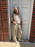 Bottom Line Top: Khaki