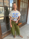 Flying Mallard Ducks Tee: Sand