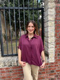 After Hours Top: Plum