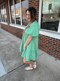 Lucky Lover Dress: Green