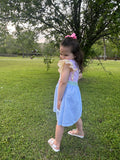 "Jesus Loves Me " Dress: Pastel Mix