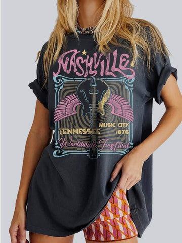 Nashville Tee: Black