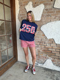 USA 250th Anniversary Tee: Navy