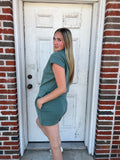 Laguna Half-Zip Ace Set: Eldergreen