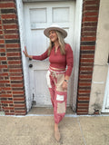 Go with the Flow Pants: Chili Pepper