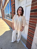 PLUS Soft And Sophisticated Blouse: Butter Yellow