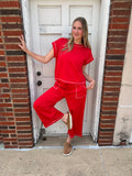 Weekend Win Lounge Set: Red