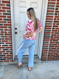 Daisy Lane Lace Denim: Light Wash