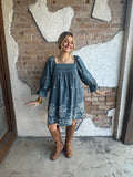 In the Meadow Dress: Heritage Blue