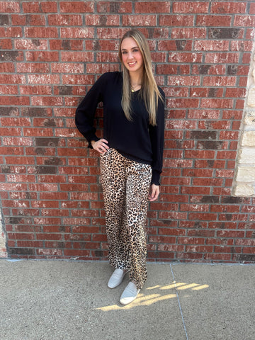 Coveted Confidence Pants: Leopard