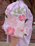 Blushing Bloom Top: Lilac