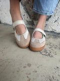 Calm Down Sneakers: Sand Combo