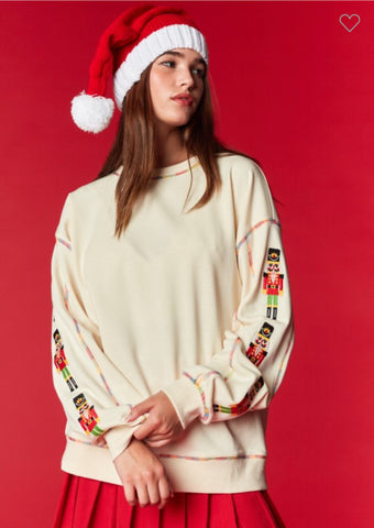 Nutcracker Craze Sweatshirt: Pink