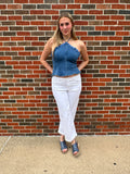 Denim Darlin’ Top: Medium Indigo
