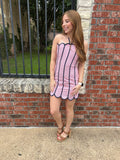 Sweet Sailor Dress: Red Stripe