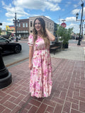 Girly Garden Dress: Pink